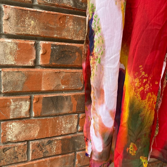 Michael Stars Colorful Swimsuit Cover Up One Size - Picture 5 of 7